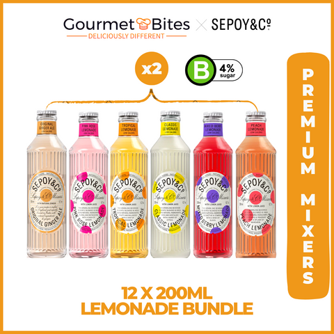 Sepoy & Co Premium Lemonade Bundle - 200ml Multipack