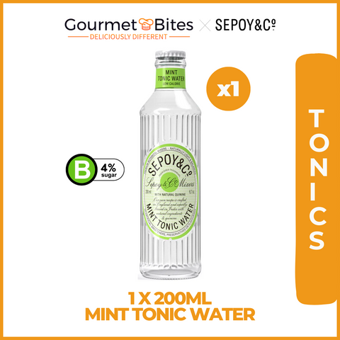 Sepoy & Co Mint Tonic Water - 200ml Multipack