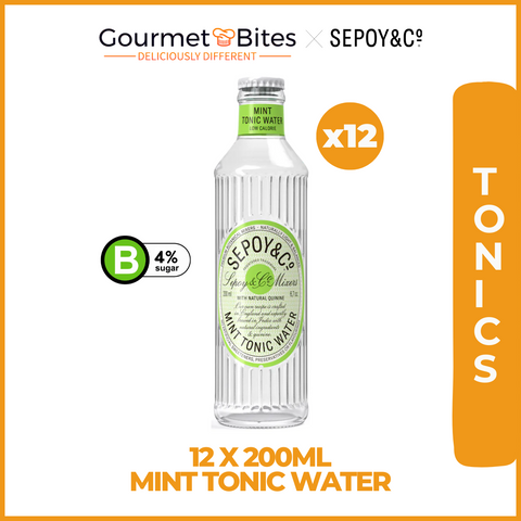 Sepoy & Co Mint Tonic Water - 200ml Multipack