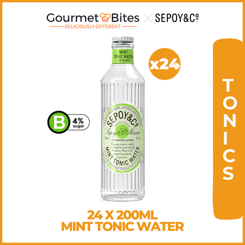 Sepoy & Co Mint Tonic Water - 200ml Multipack