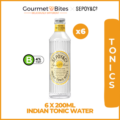 Sepoy & Co Indian Tonic Water - 200ml Multipack