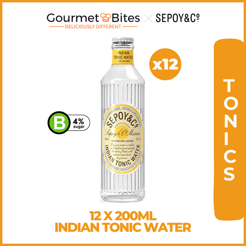 Sepoy & Co Indian Tonic Water - 200ml Multipack