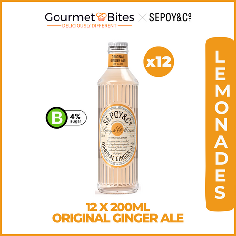 Sepoy & Co Original Ginger Ale - 200ml Multipack