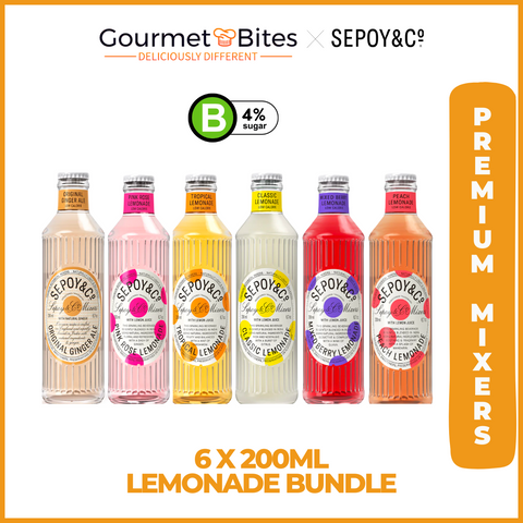 Sepoy & Co Premium Lemonade Bundle - 200ml Multipack