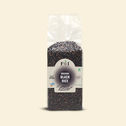 Faith Foods | Organic Black Rice | 1Kg