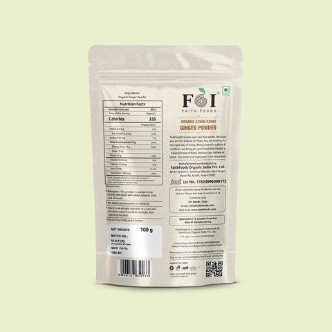 Faith Foods | Assam Karbi Ginger Powder