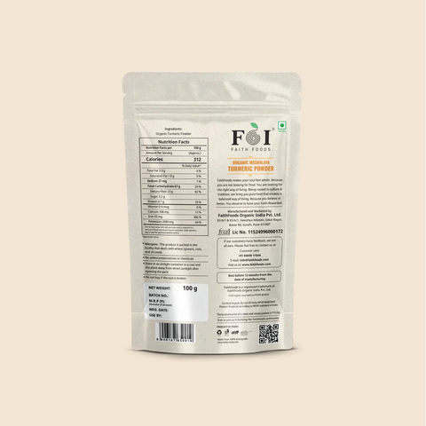 Faith Foods | Meghalaya Turmeric Powder