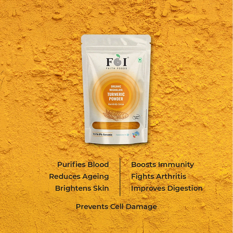 Faith Foods | Meghalaya Turmeric Powder