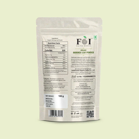Faith Foods | Moringa Leaf Powder