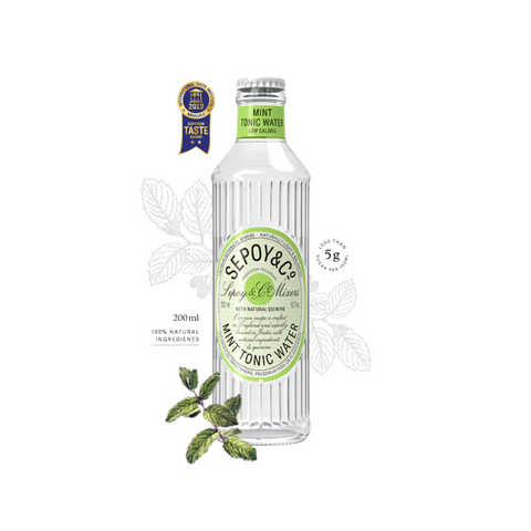 Sepoy & Co Mint Tonic Water - 200ml Multipack
