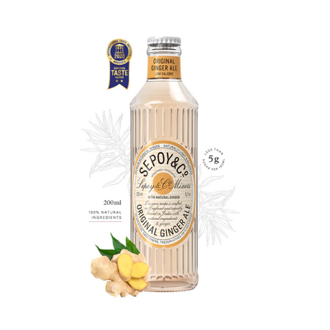 Sepoy & Co Original Ginger Ale - 200ml Multipack