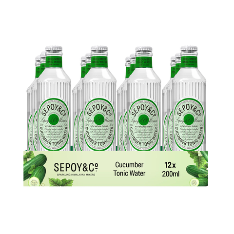 Sepoy & Co Cucumber Tonic Water - 200ml Multipack