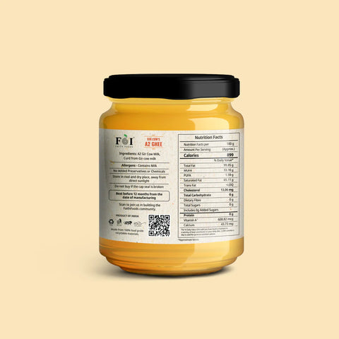 Faith Foods | Gir Cow's A2 Ghee
