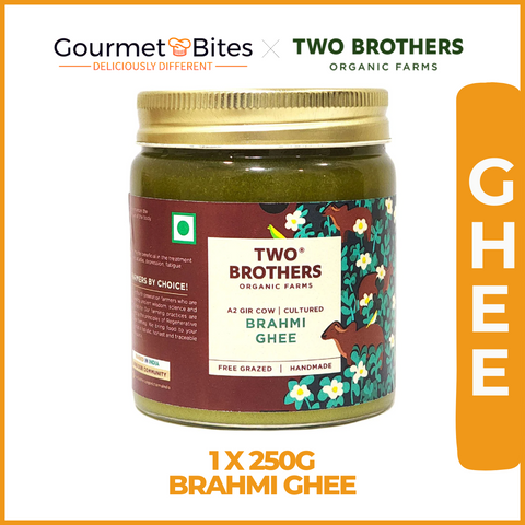 Two Brothers Brahmi Ghee, A2 Cultured 250 grams