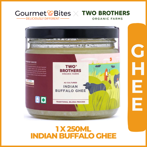 Two Brothers Organic Farms Buffalo Ghee, A2 Cultured