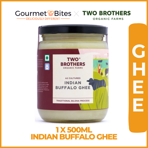 Two Brothers Organic Farms Buffalo Ghee, A2 Cultured