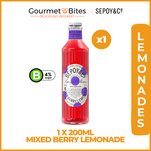 Sepoy & Co Mixed Berry Lemonade - 200ml