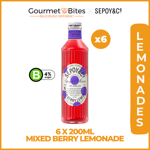 Sepoy & Co Mixed Berry Lemonade - 200ml