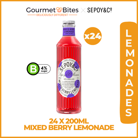 Sepoy & Co Mixed Berry Lemonade - 200ml