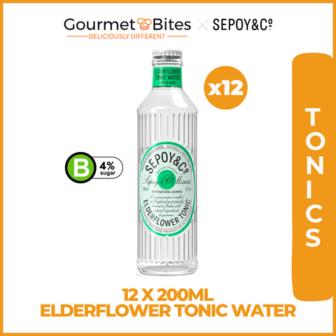 Sepoy & Co Elderflower Tonic Water - 200ml