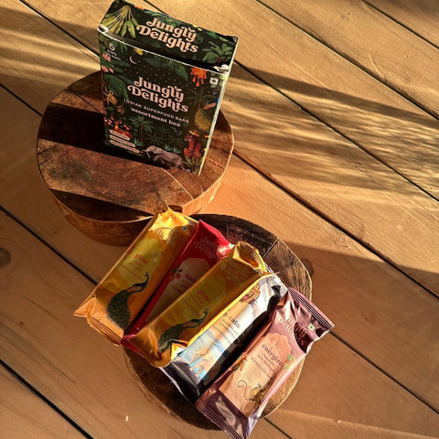 Jungly Delights Assortment Box | Superfood Bars | Made for the Whole Family