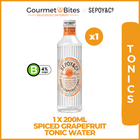 Sepoy & Co Spiced Grapefruit Tonic Water - 200ml