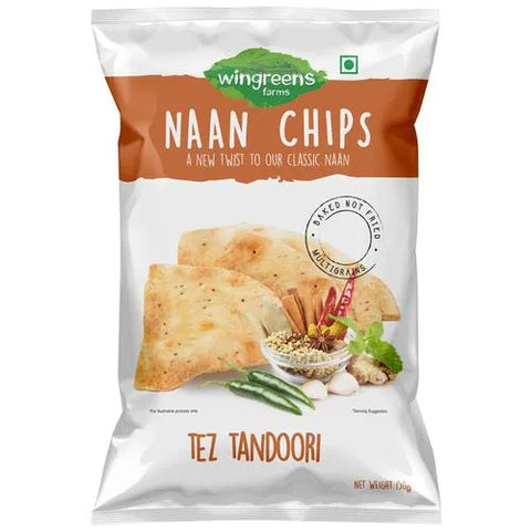 Wingreens Farms Tez Tandoori Naan Chips