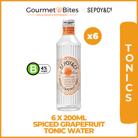 Sepoy & Co Spiced Grapefruit Tonic Water - 200ml