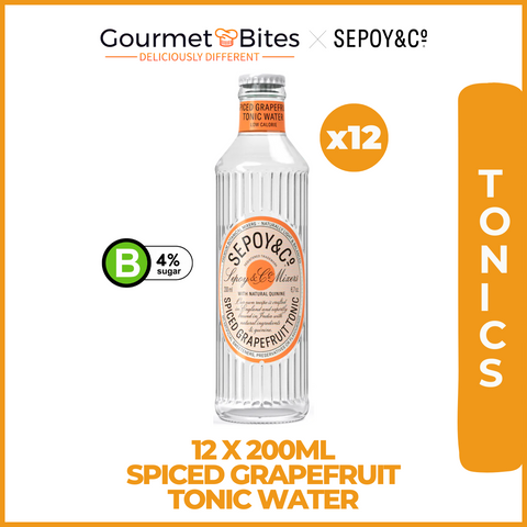 Sepoy & Co Spiced Grapefruit Tonic Water - 200ml