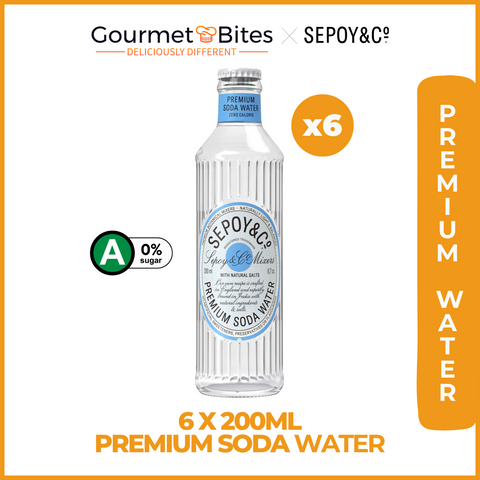 Sepoy & Co Premium Soda Water - 200ml