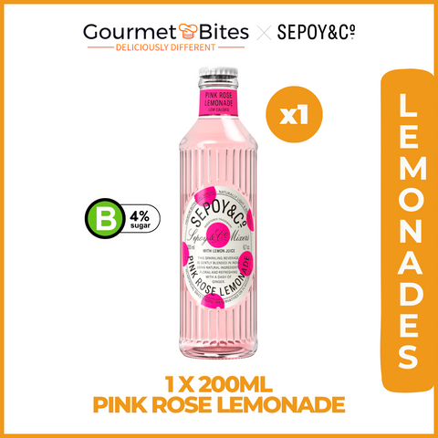 Sepoy & Co Pink Rose Lemonade - 200ml