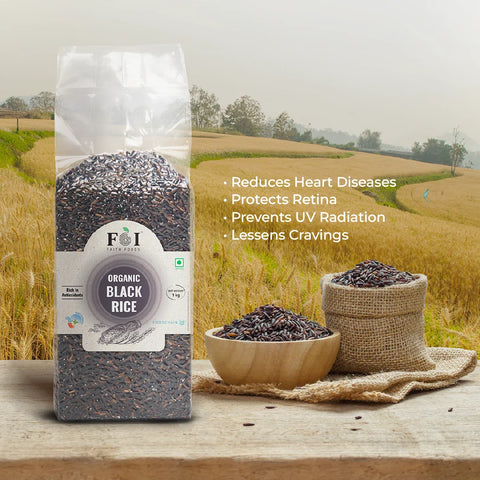 Faith Foods | Organic Black Rice | 1Kg