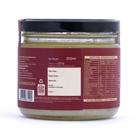 Two Brothers Organic Farms Buffalo Ghee, A2 Cultured