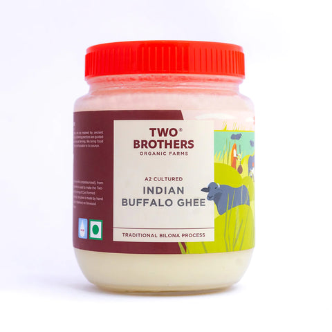 Two Brothers Organic Farms Buffalo Ghee, A2 Cultured