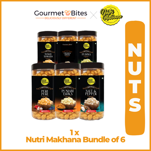 Nutri Makhana Jar 100g - Bundle for 6