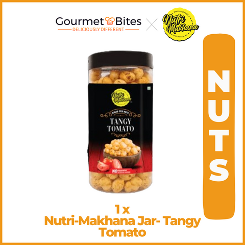 Nutri Makhana Jar- Tangy Tomato 100g