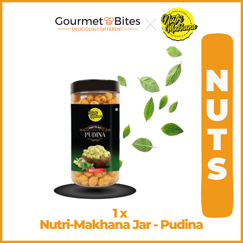 Nutri Makhana Jar - Pudina 100g