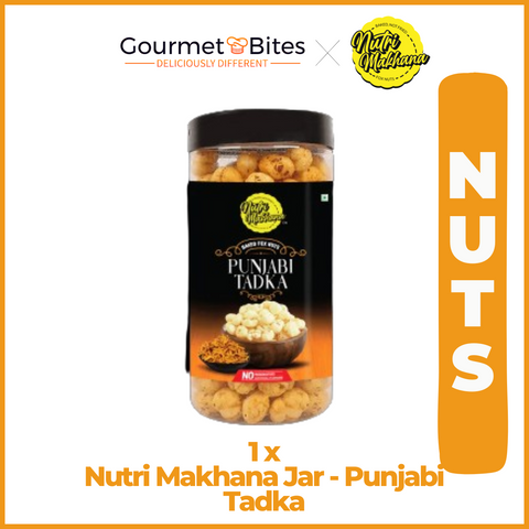 Nutri Makhana Jar - Punjabi Tadka 100g