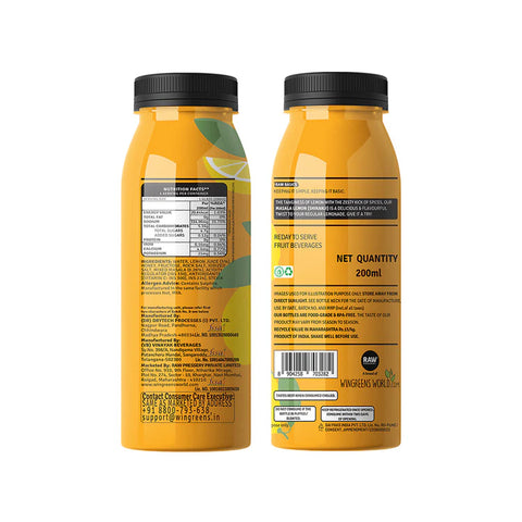 Raw Pressery Masala Lemonade 200ml