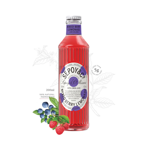 Sepoy & Co Mixed Berry Lemonade - 200ml