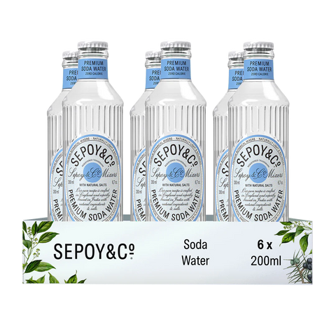 Sepoy & Co Premium Soda Water - 200ml