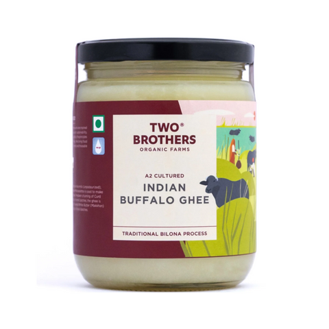 Two Brothers Organic Farms Buffalo Ghee, A2 Cultured