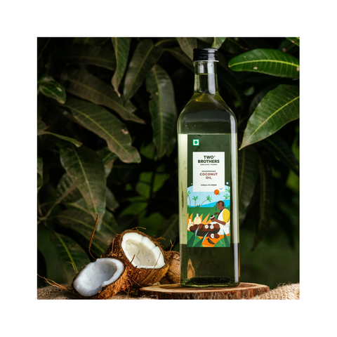 Two Brothers Organic Farms Coconut Oil, Wood-Pressed, Unrefined