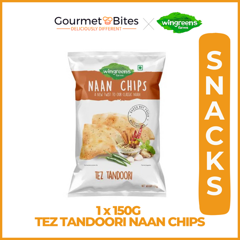 Wingreens Farms Tez Tandoori Naan Chips