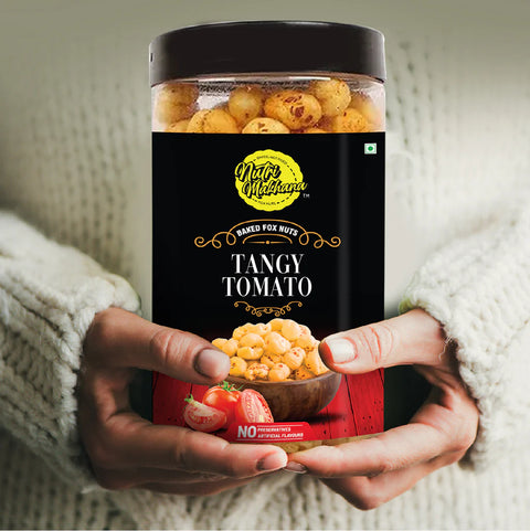 Nutri Makhana Jar- Tangy Tomato 100g