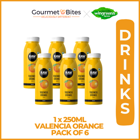 Raw Pressery Valencia Orange 250ml