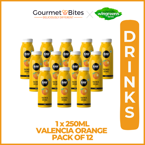 Raw Pressery Valencia Orange 250ml