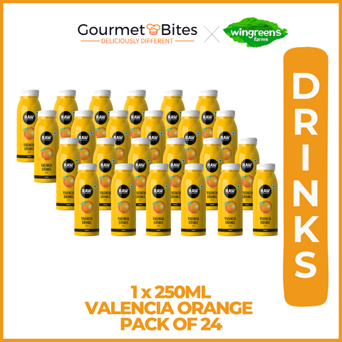 Raw Pressery Valencia Orange 250ml