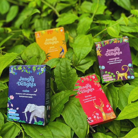 Jungly Delights Variety Pack | All Superfood Bars | Made for the Whole Family