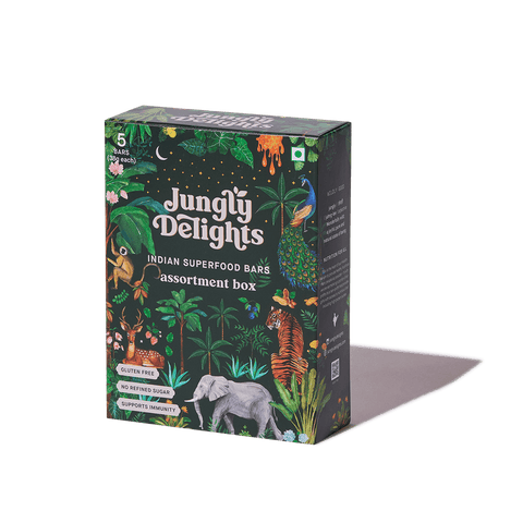 Jungly Delights Assortment Box | Superfood Bars | Made for the Whole Family